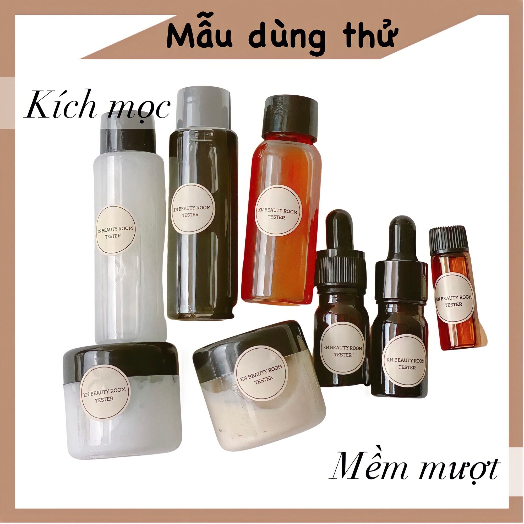 Bộ sản phẩm chăm sóc tóc hàng mẫu thử/ tester