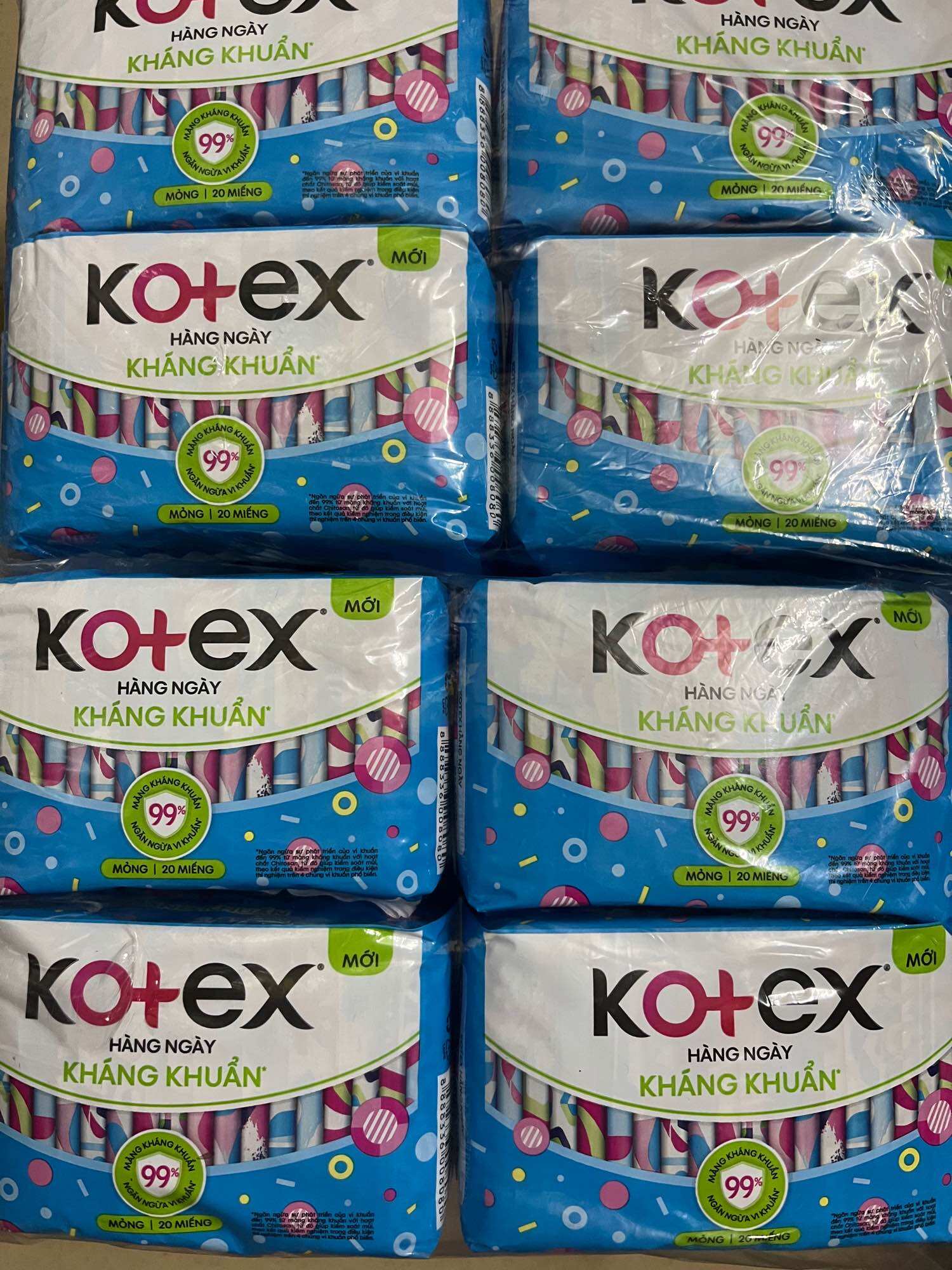 BĂNG VỆ SINH KOTEX hàng ngày 20M
