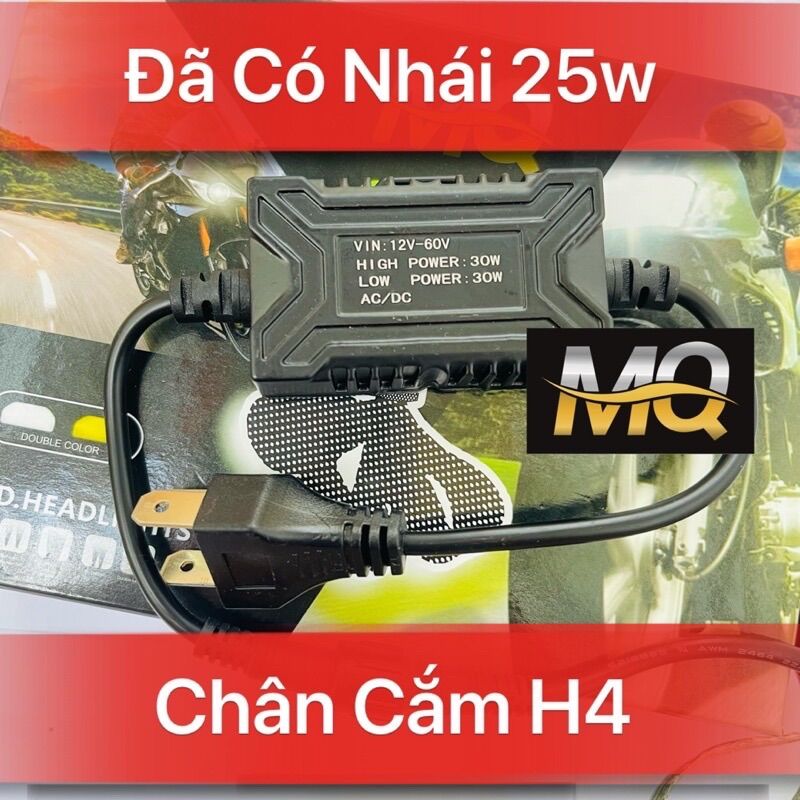 Đèn Pha Led RUBY Bi Cầu Mini 2 Mầu Đuôi Công Chuyên Ô Tô Xe Máy 2021