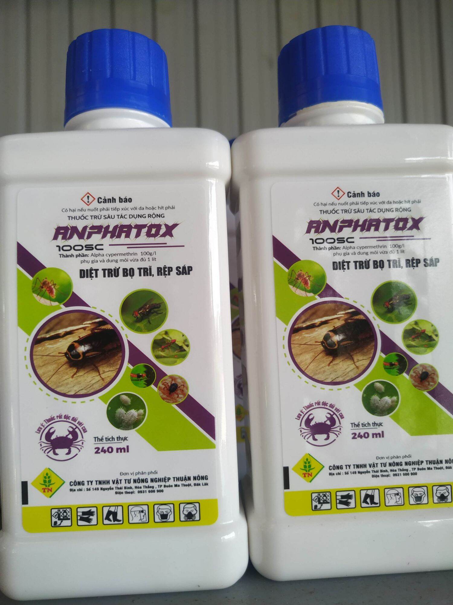Alphatox 100SC - trừ rầy xanh, sâu đục thân, sâu cuốn lá, bọ trĩ, bọ xít, bọ nhảy, rệp sáp,ruồi,muỗi...