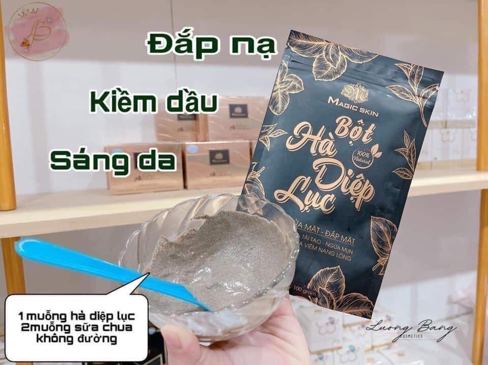 Bột hà diệp lục