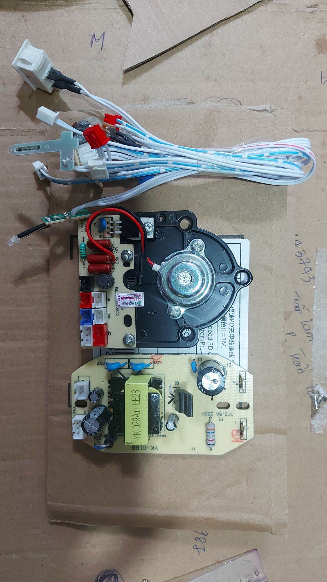 Combo bộ tạo phun sương siêu âm 25w
