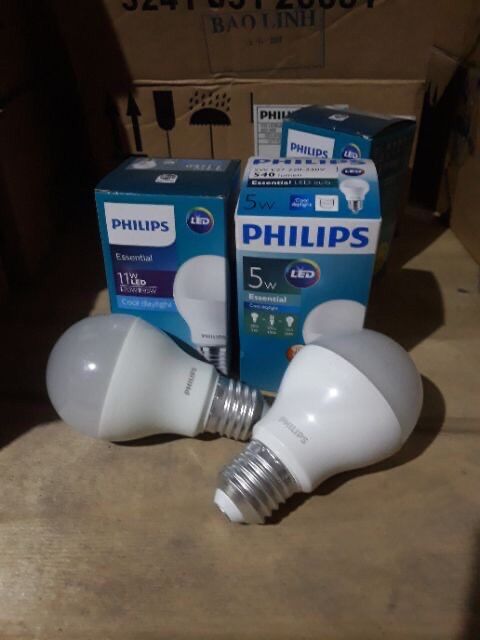 Bóng đèn led bulb Ess 3w, 5w, 7w, 9w, 11w E27 Philips