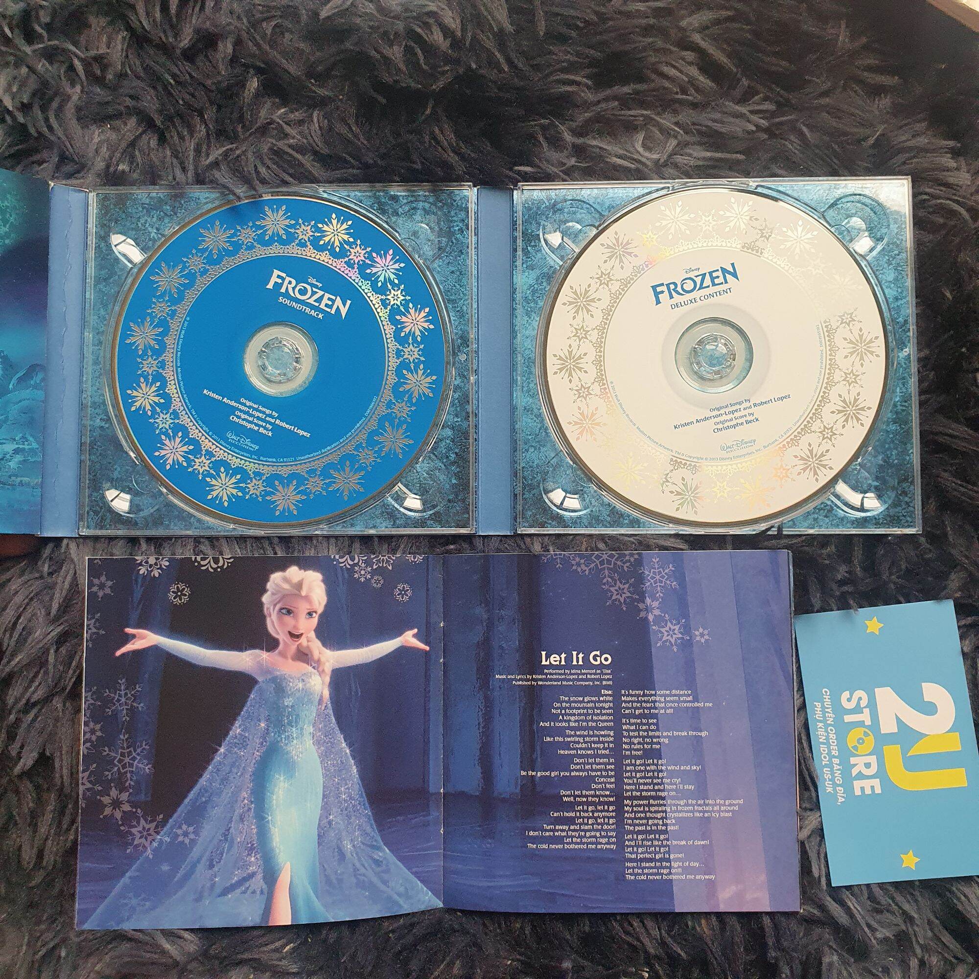 CD album Frozen OST (2-disc Deluxe Edition) (Used) 2U Store CDs