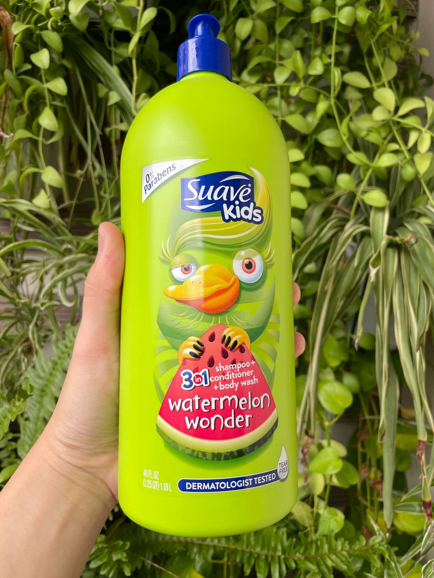 Sữa tắm trẻ em Suave Kid Watermelon Wonder hương dưa hấu nhẹ nhàng 1.18L