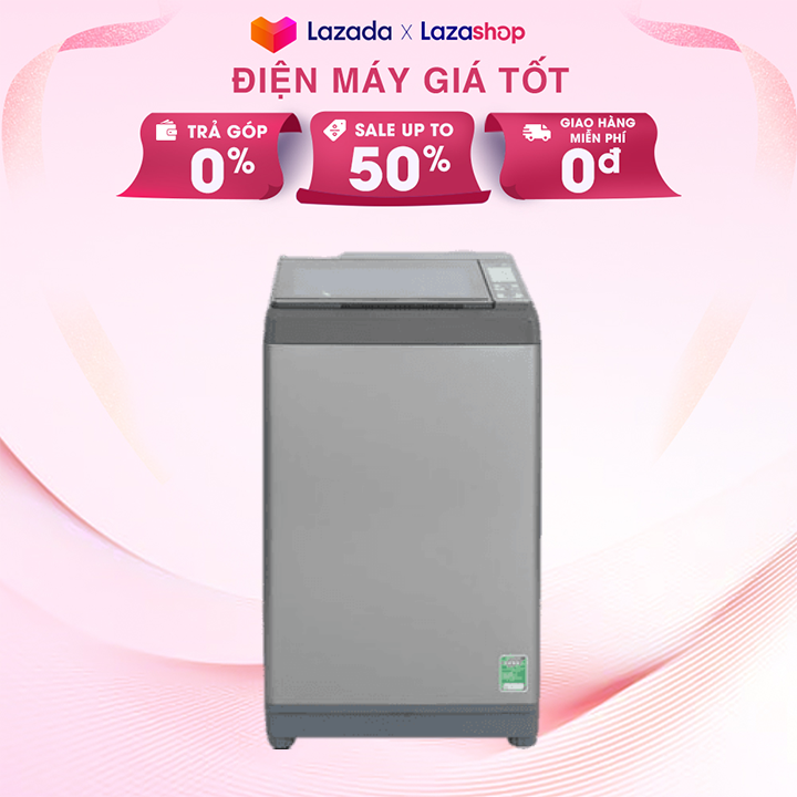 Aqw-s90ct - máy giặt aqua 9 kg aqw-s90ct s - aqw-s90ct.s - giặt nhiều luồng nước phun multijet - khóa trẻ em - van sử dụng mực nước thấp