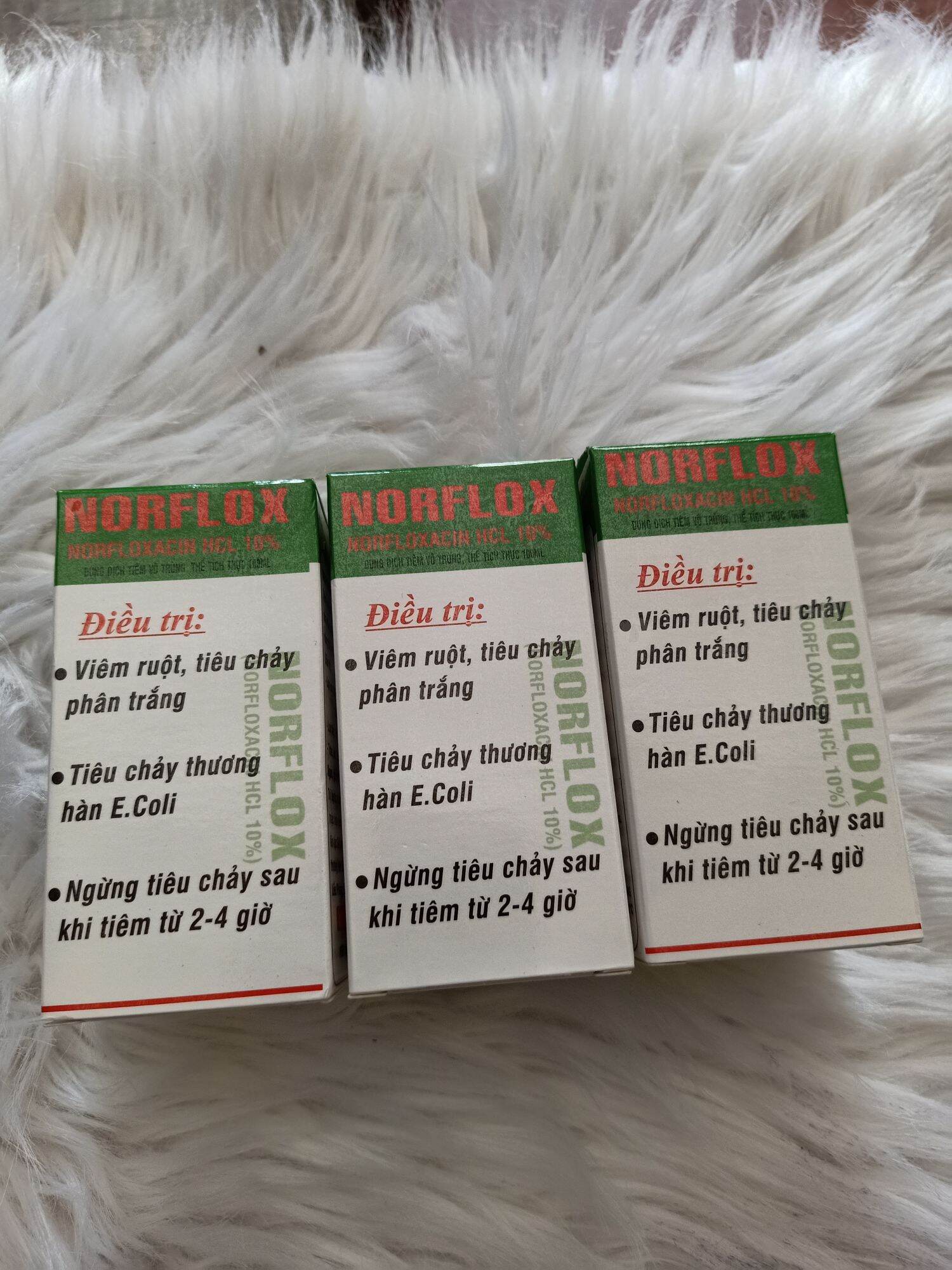 NORFLOX 100ml ngưng tiêu chảy đau 2-4 giờ
