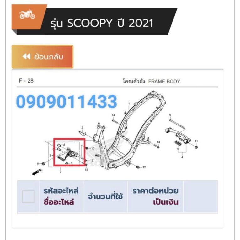 Pát mặt nạ đèn pha Scoopy 2021- 2022