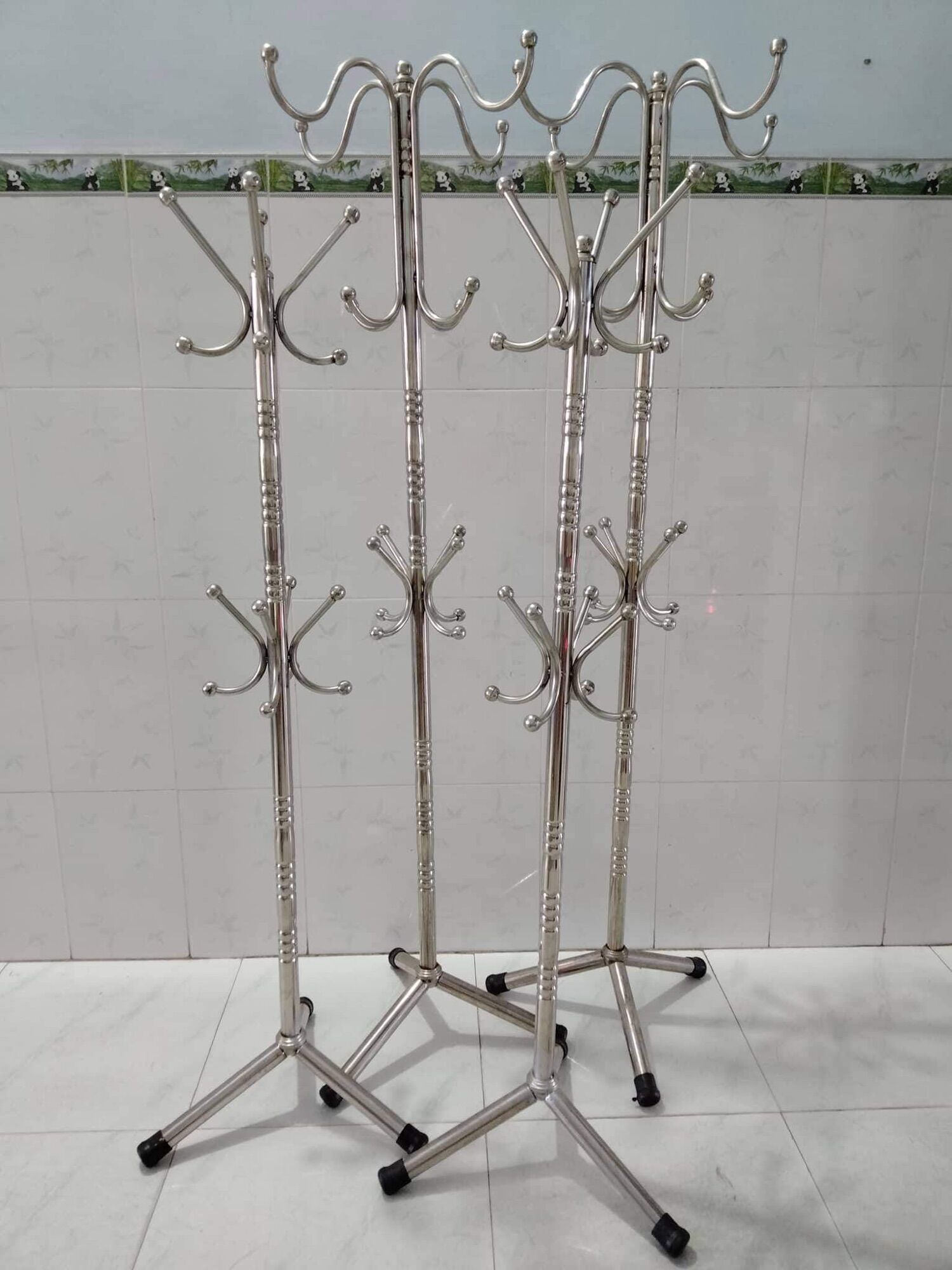 Sào phơi móc đứng, móc sừng trâu treo áo khoác túi xách