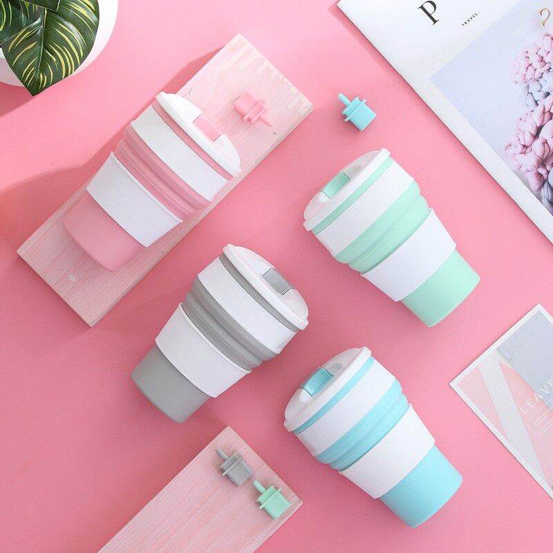 Ly gấp gọn silicon