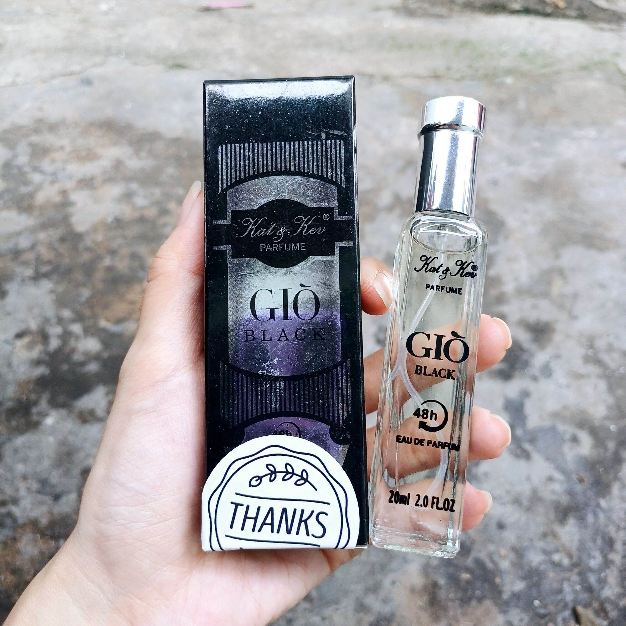 Nước hoa Kat & Kev - Giò Đen