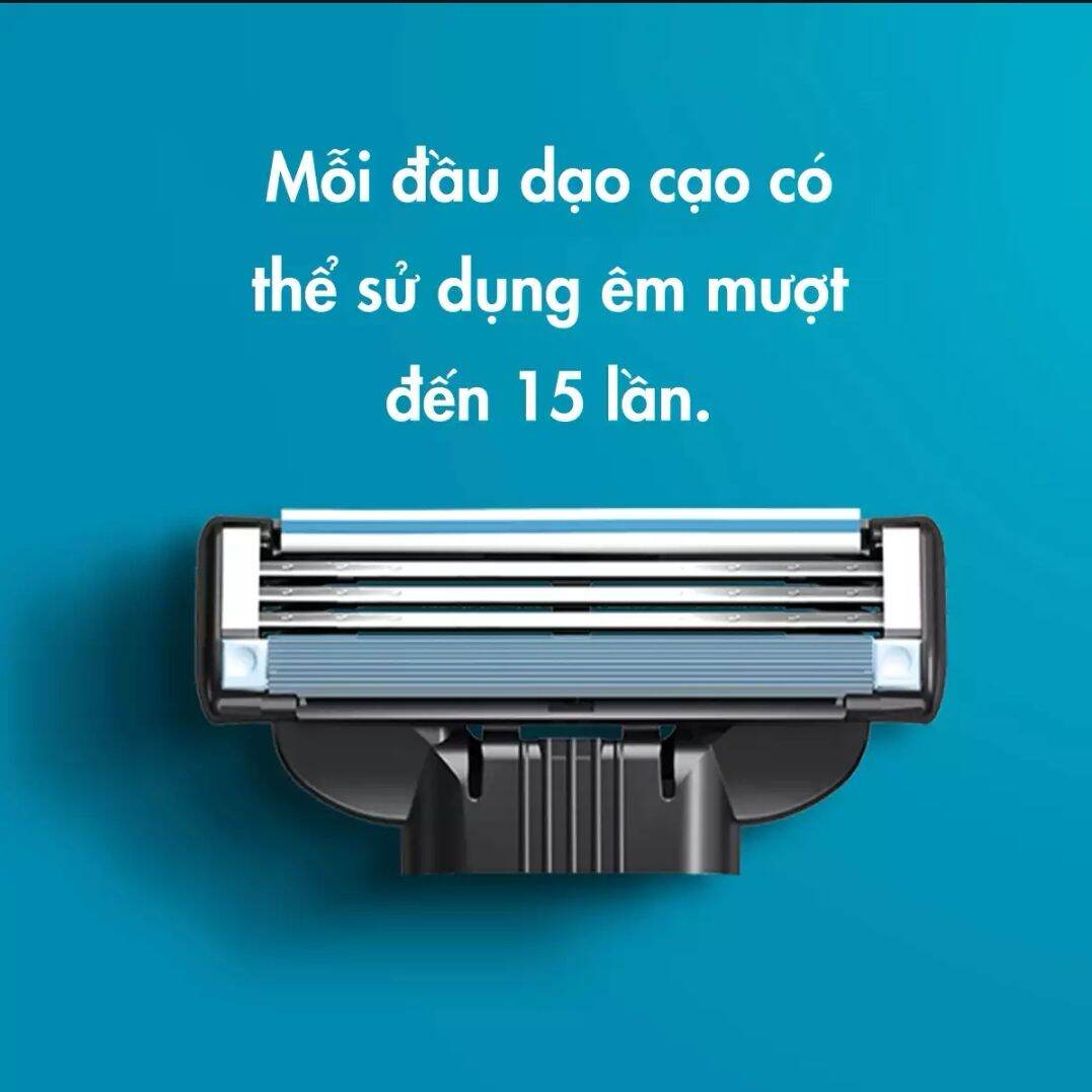 🇻🇳 Lưỡi dao cạo râu Gillette mach 3 + ( HỘP 3 LƯỠI )