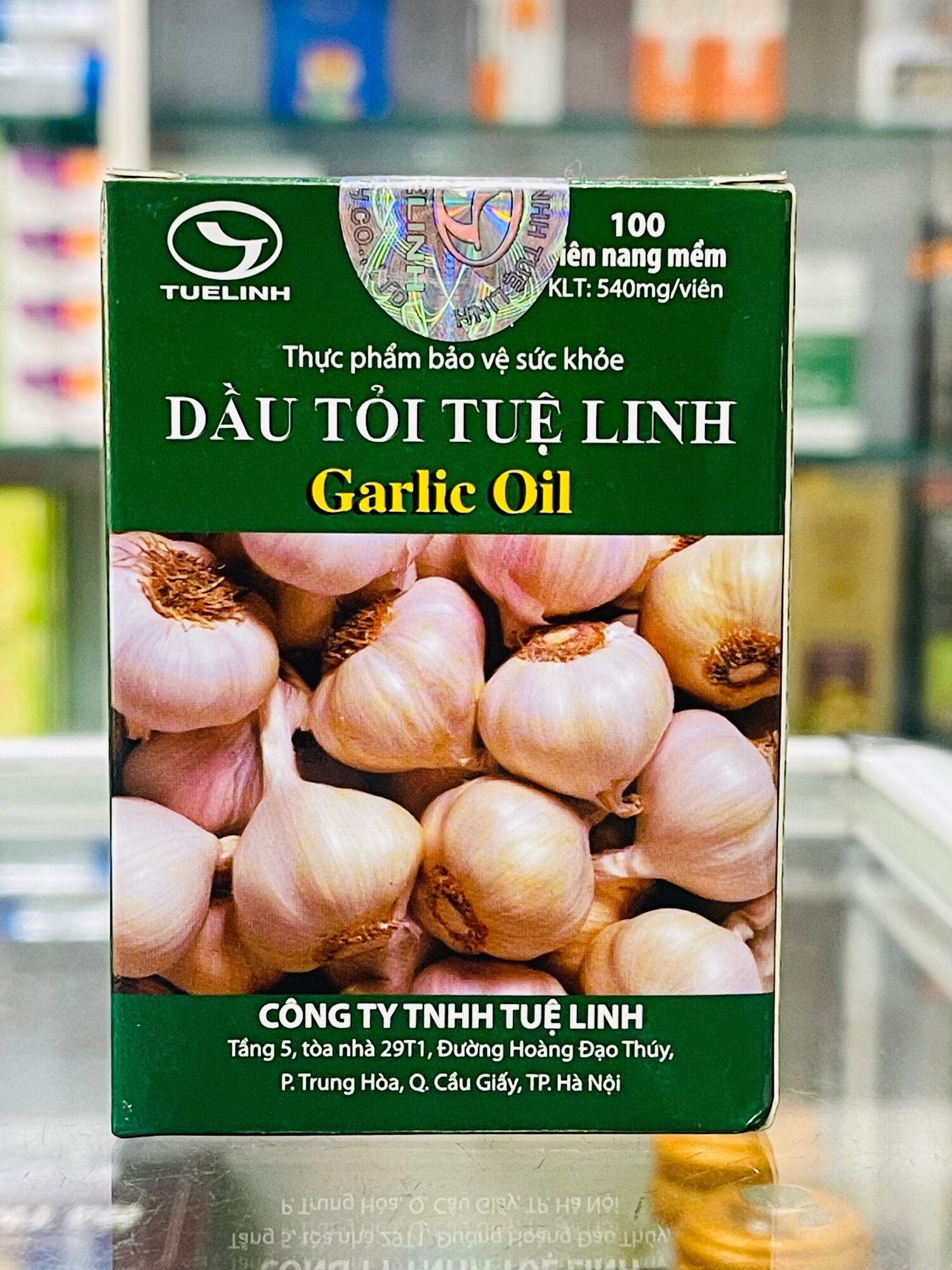 Dầu tỏi Tuệ Linh - 100 viên