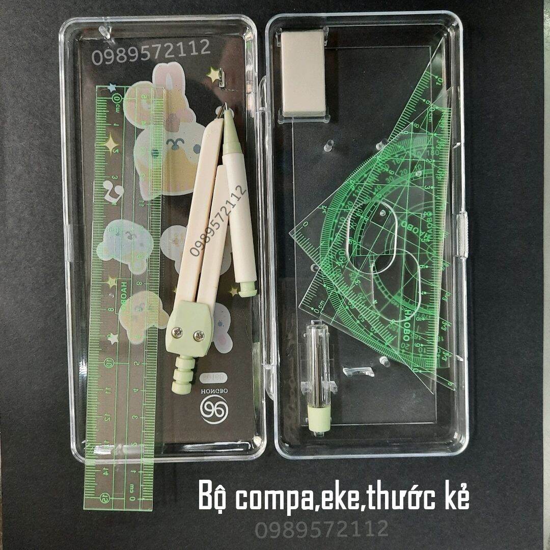 Bộ compa,eke,thước kẻ 9016.