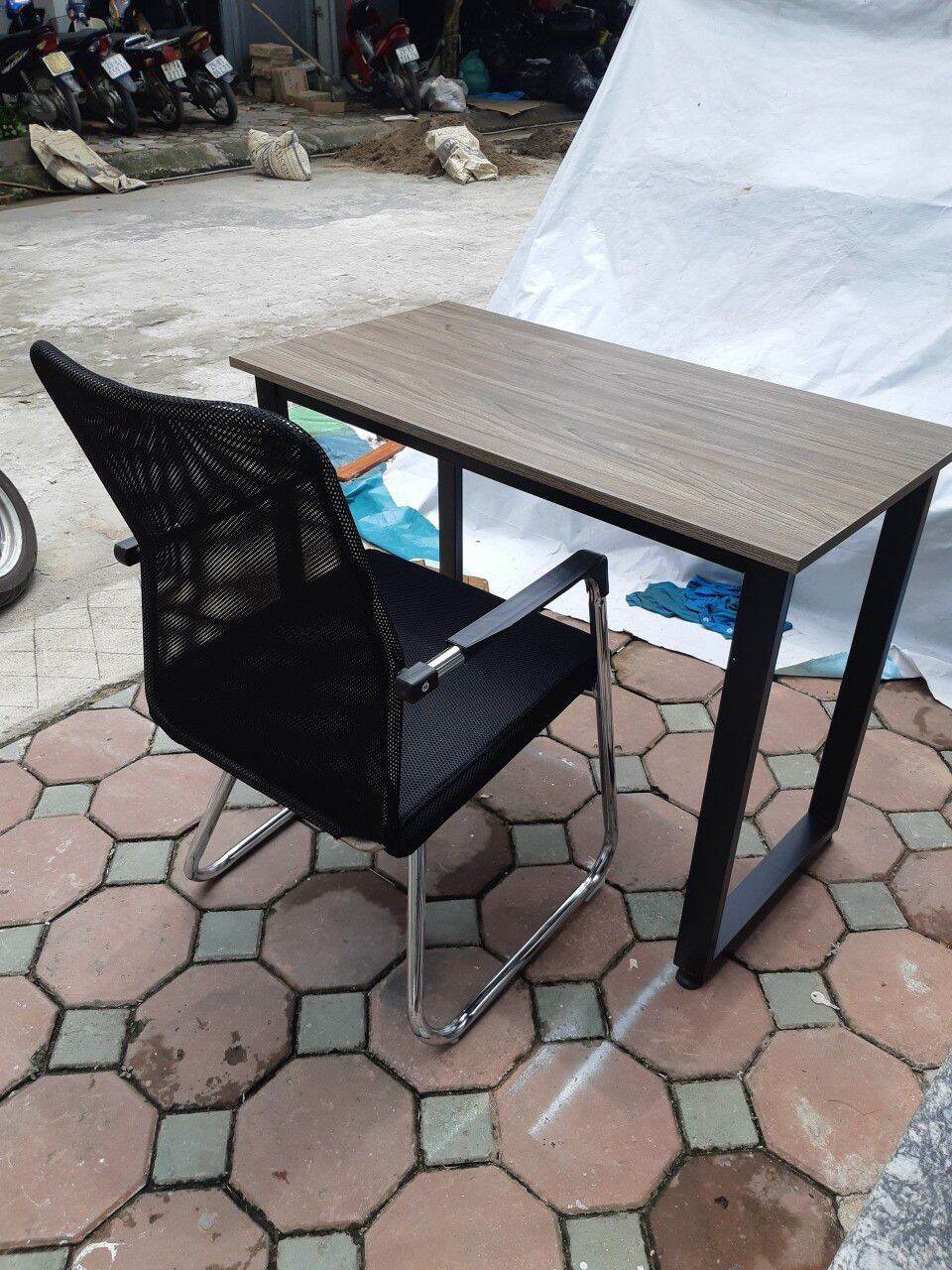 Bàn làm việc chân U kt 60×120×75