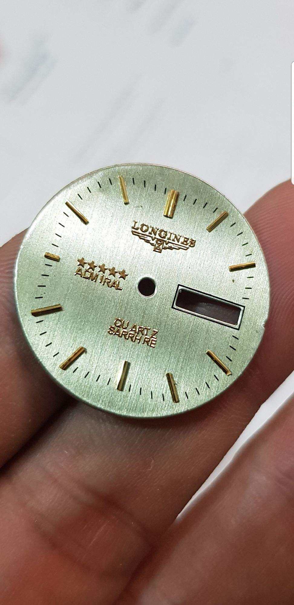 mặt số đồng hồ LONGINES đường kính 27mm.( chỉ mặt số )