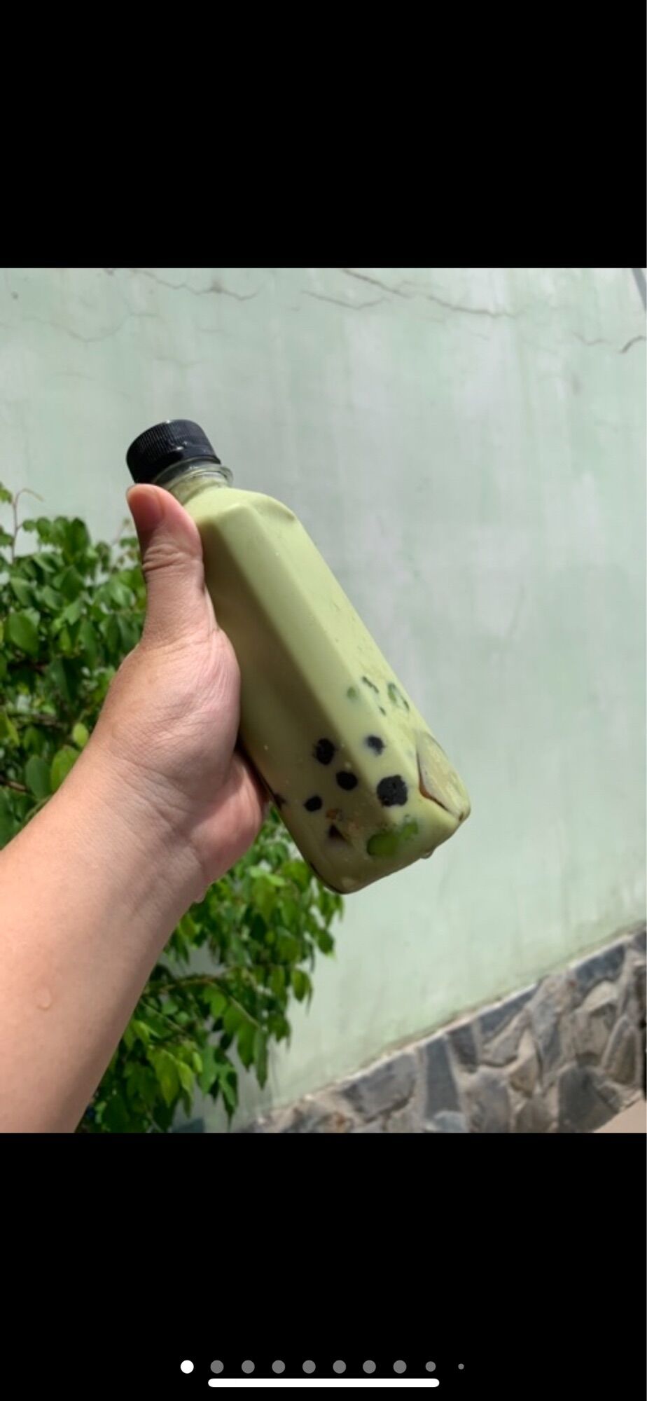 Set trà sữa trân châu đen