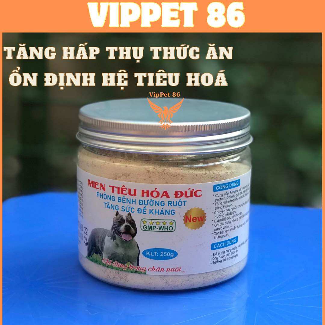 Men tiêu hoá đức cho chó mèo,tăng hấp thụ thức ăn, phòng bệnh đường ruột
