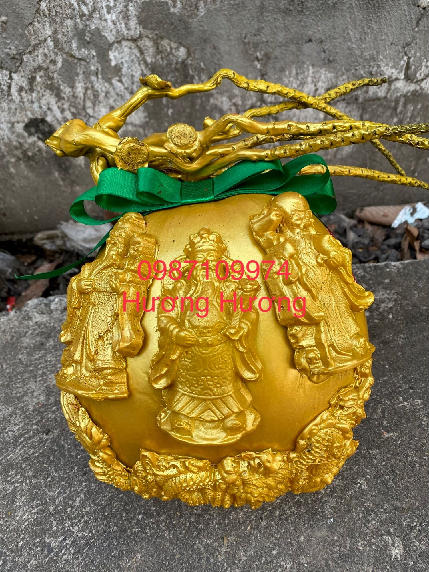 Dừa tết trang trí theo yêu cầu