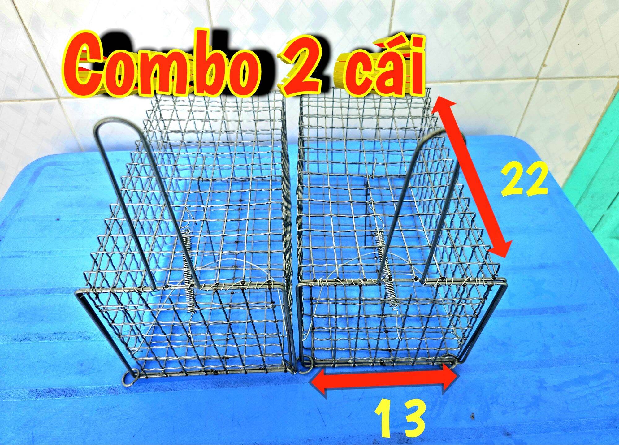 Lồng bẫy chuột siêu nhạy có phen combo 2 cái
