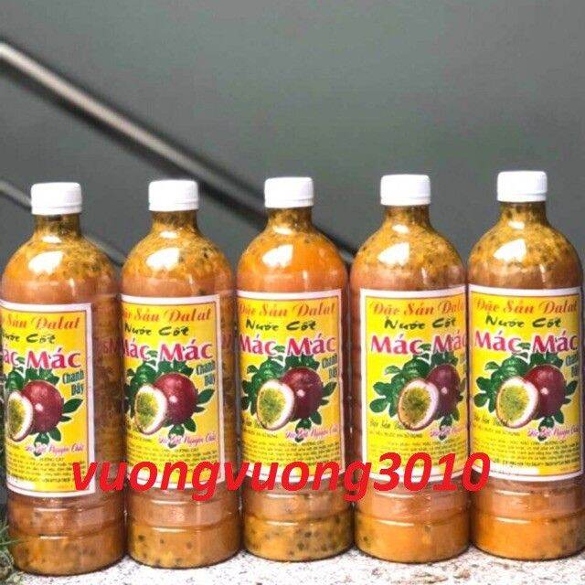 Nước cốt chanh dây mác mác hưng phát chai 1kg