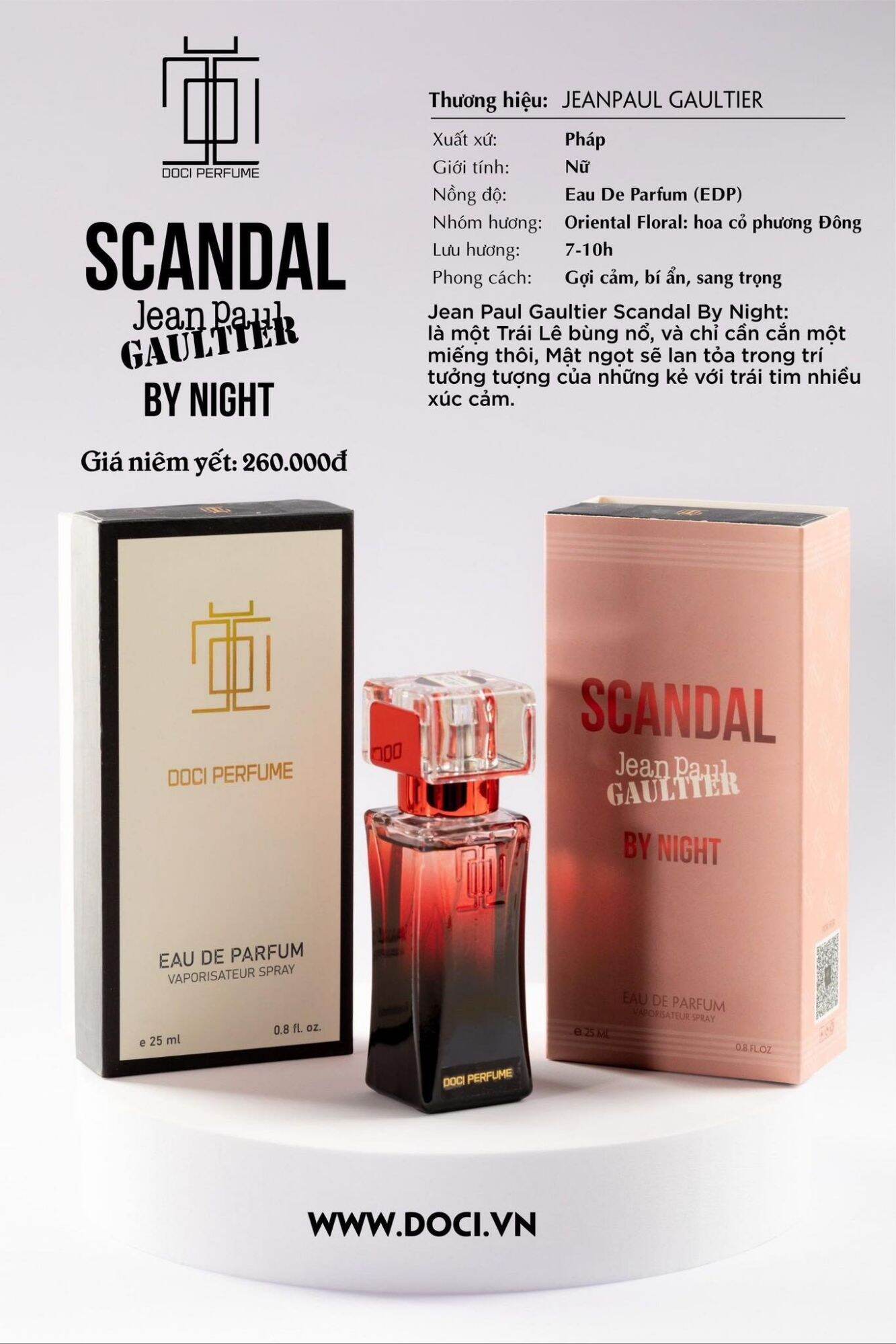 Nước hoa nữ scandal