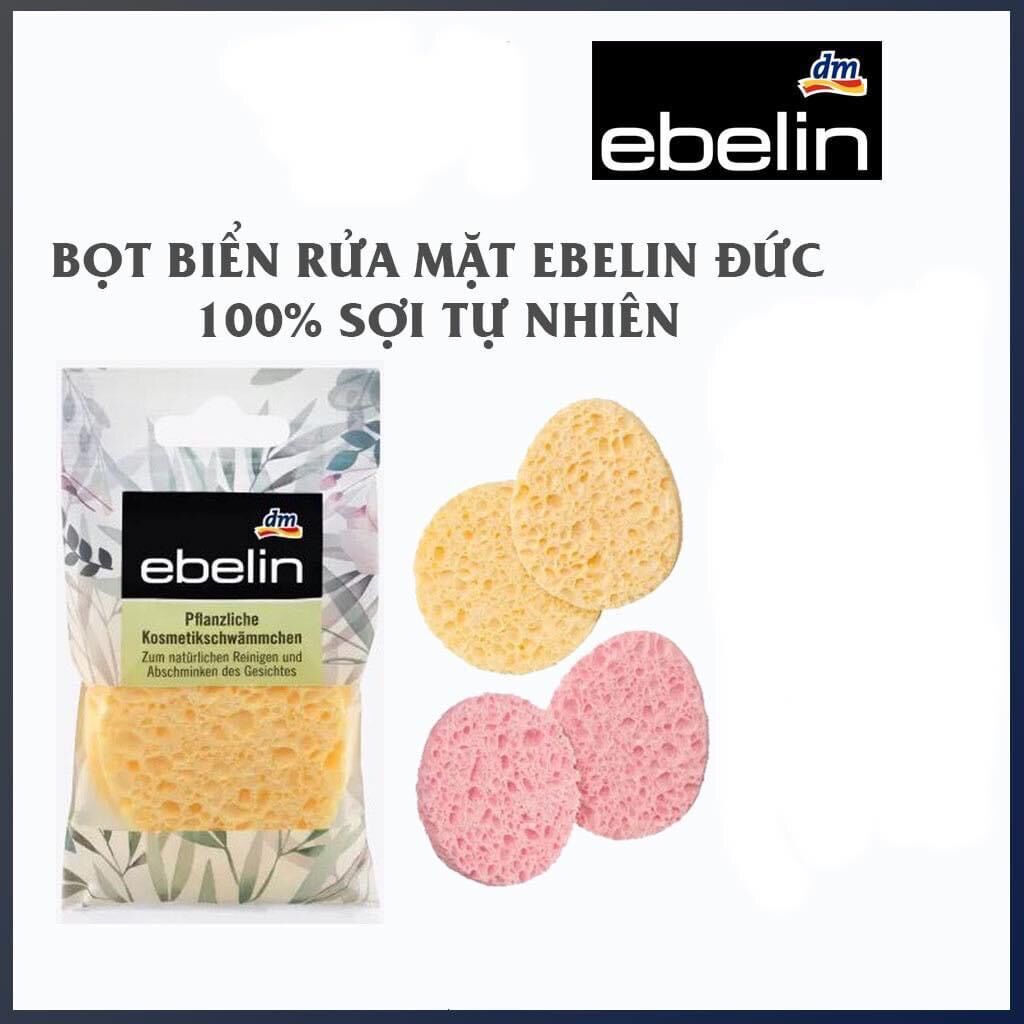 Miếng bọt biển rửa mặt ebelin Đức