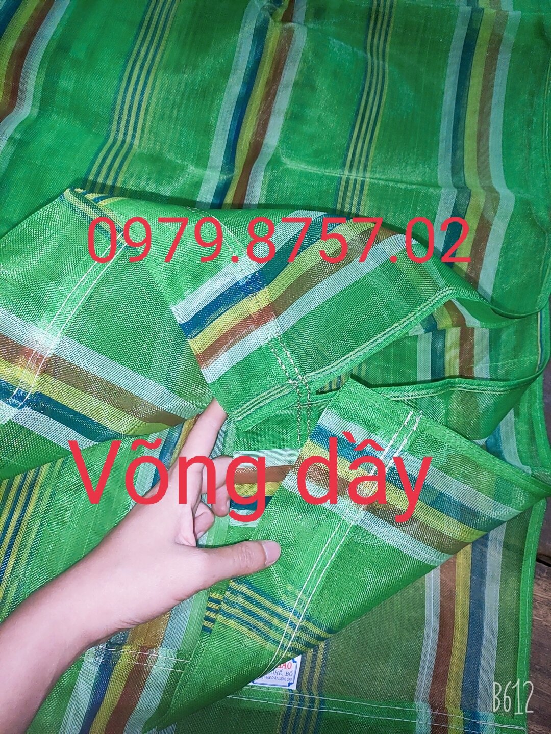 Võng cước loại dầy 1m x 2m2