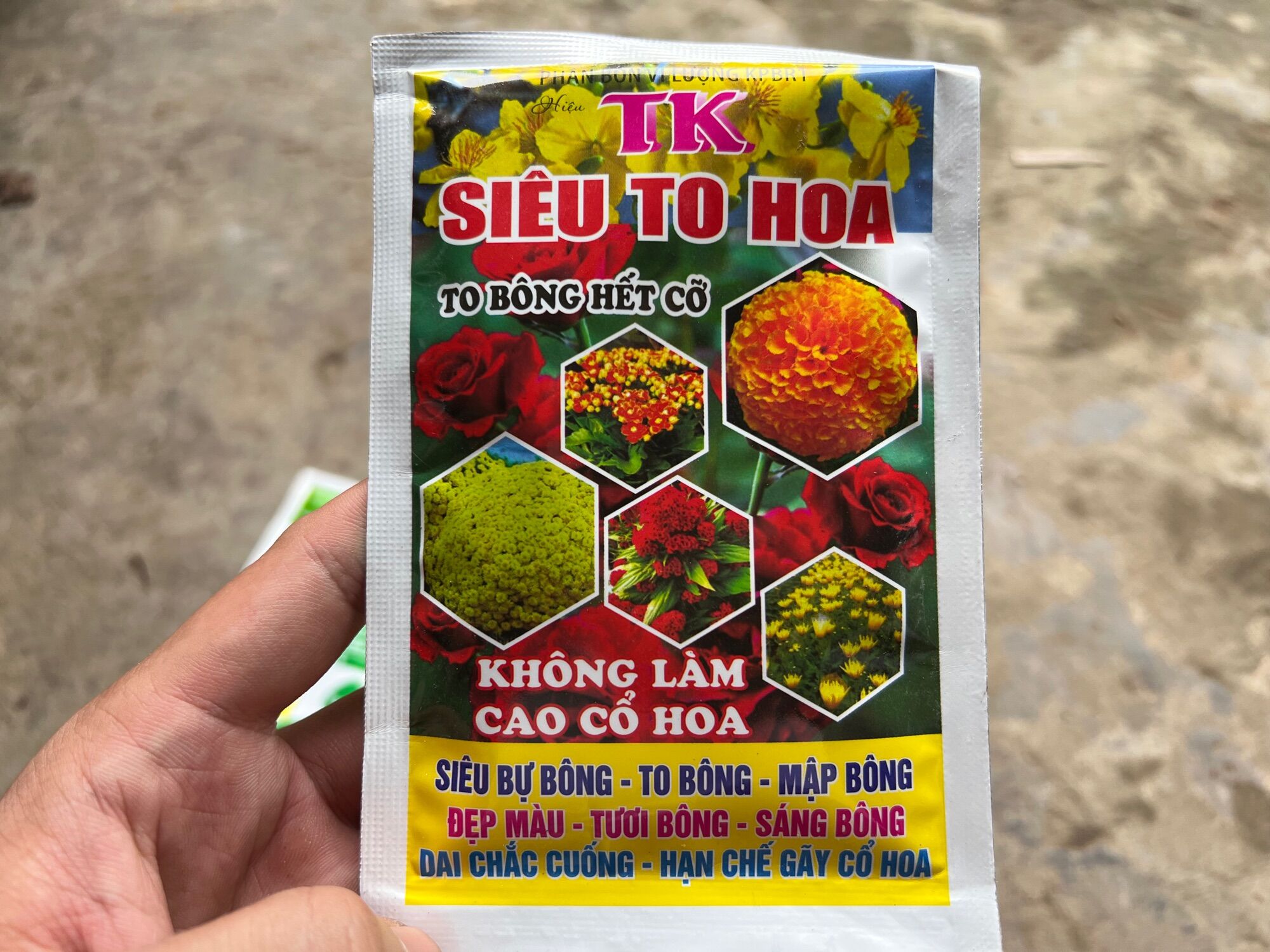 Dưỡng hoa mập nụ bông to lâu tàn