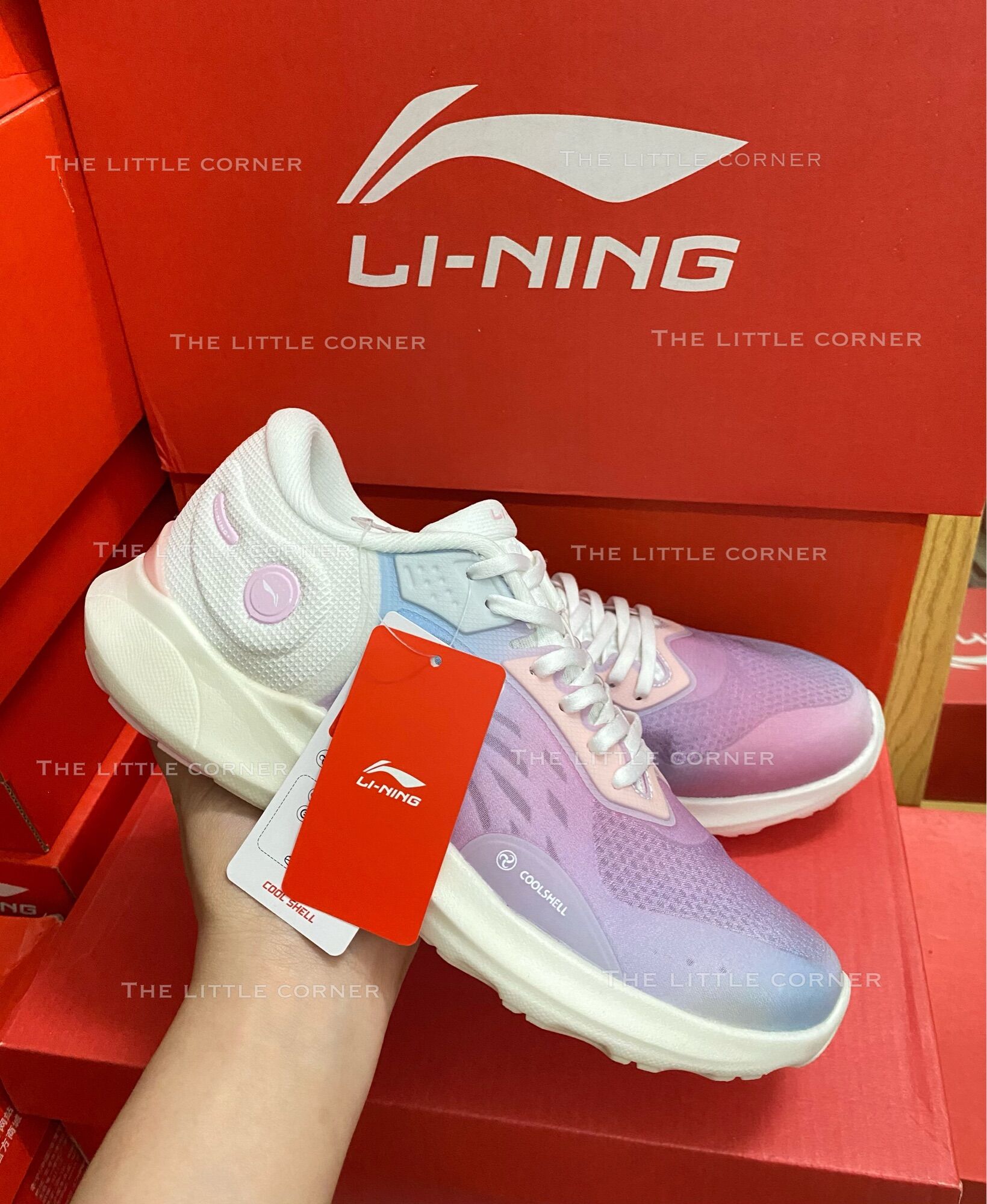 Giày thể thao chạy bộ nữ Lining AGLS088-3