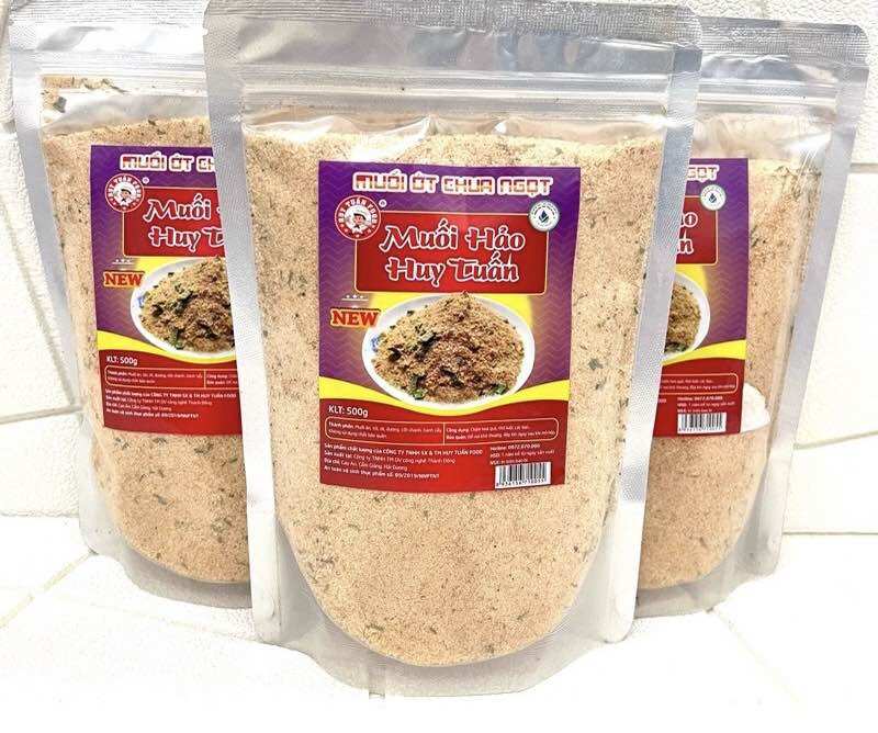 Gói muối ớt huy tuấn vị hảo hảo 500g