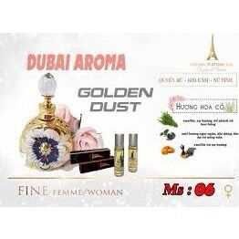 Tinh dầu nước hoa Pháp Aroma Perfume dạng lăn 12ml