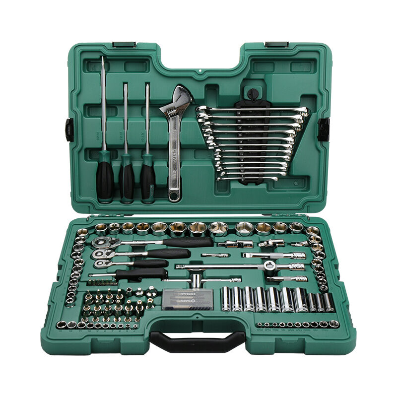 SATA | Automotive Repair Tool Set Including Socket Ratchet Wrenches Small Medium Large Storage Box Giá 9,125,000 Đồng*Miễn phí vận chuyển