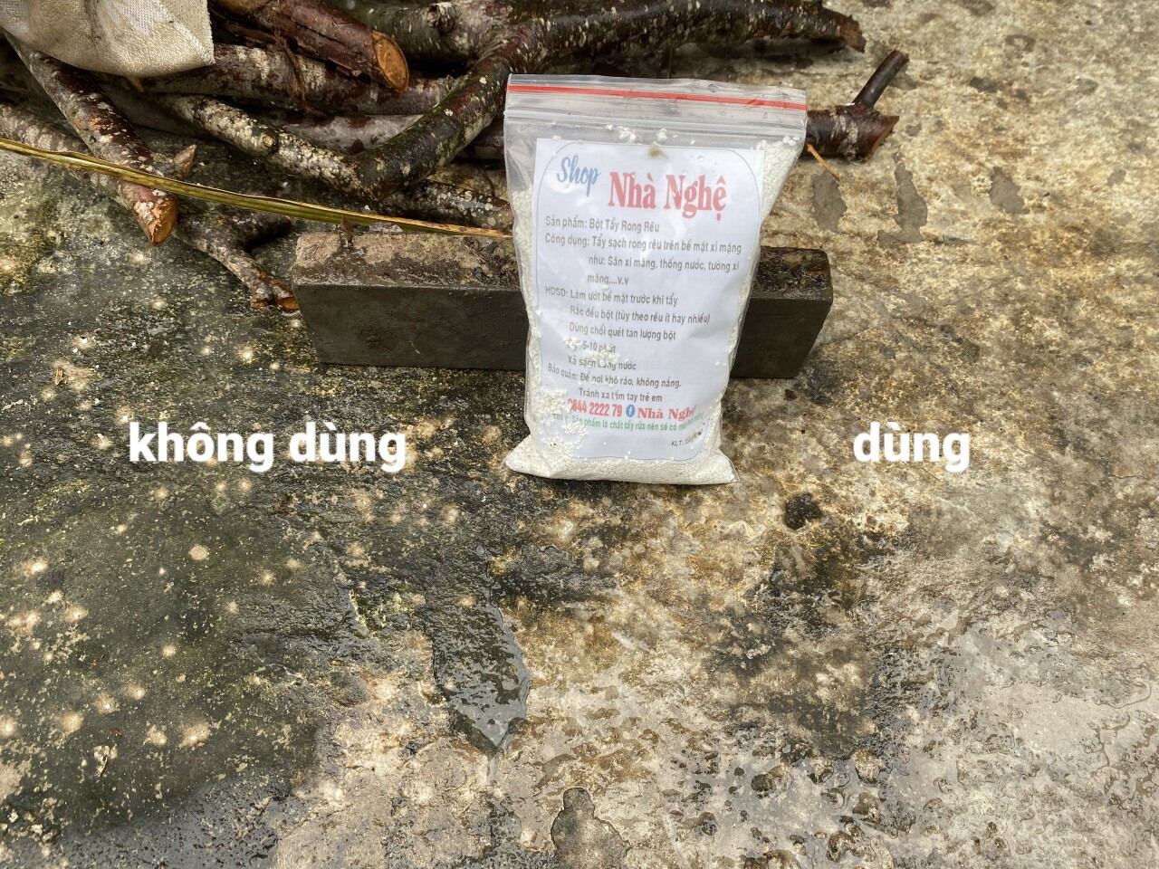 Bột tẩy rong rêu