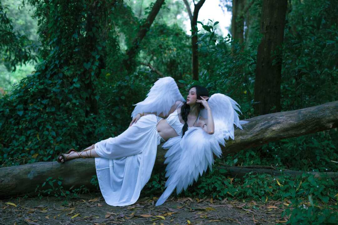 cánh thiên thần dáng xuôi size nhỡ