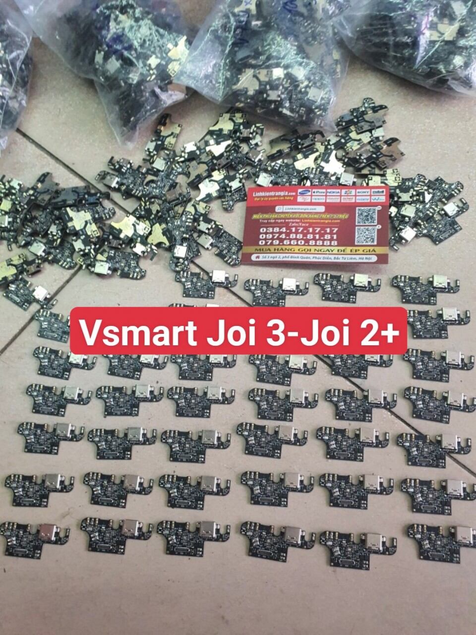 Bo xạc vsmart joi 3/v430a_bo xạc joi 2/v420a zin