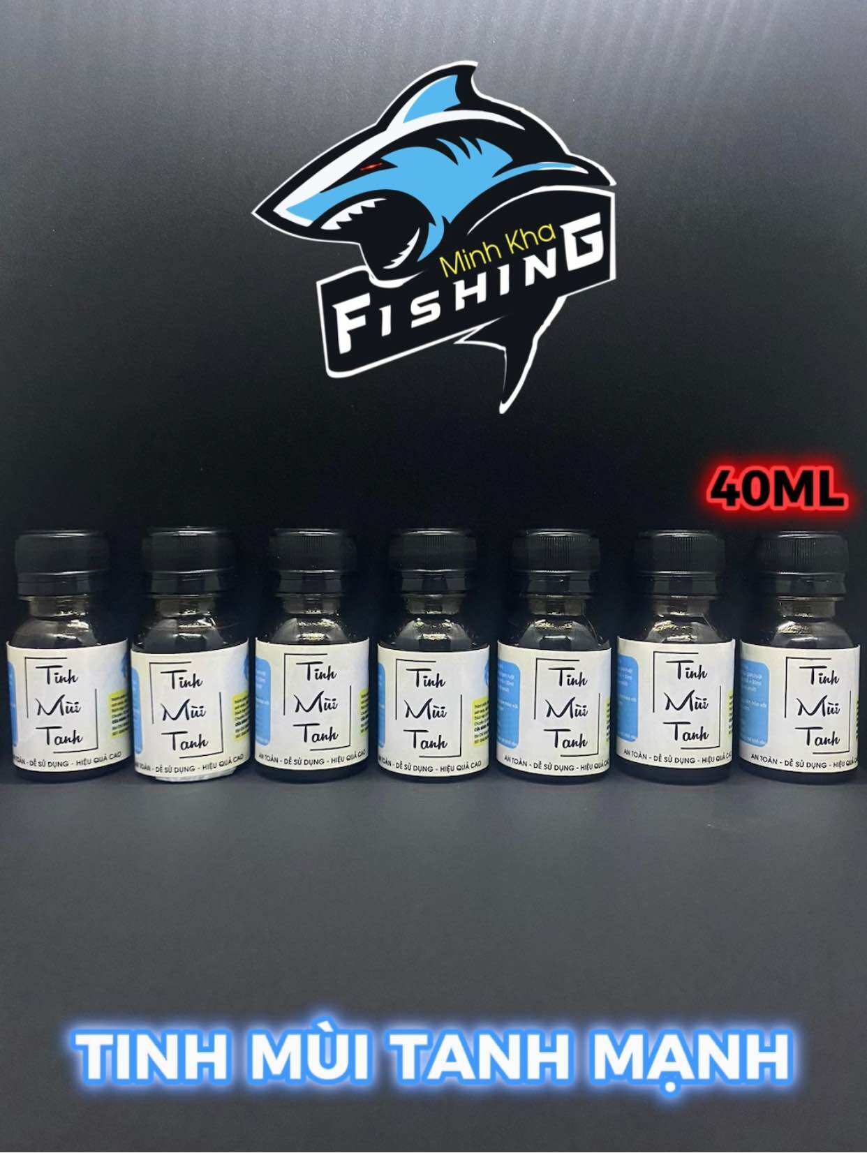 TINH MÙI TANH CÁ TRÊ,RÔ,LÓC 40ML