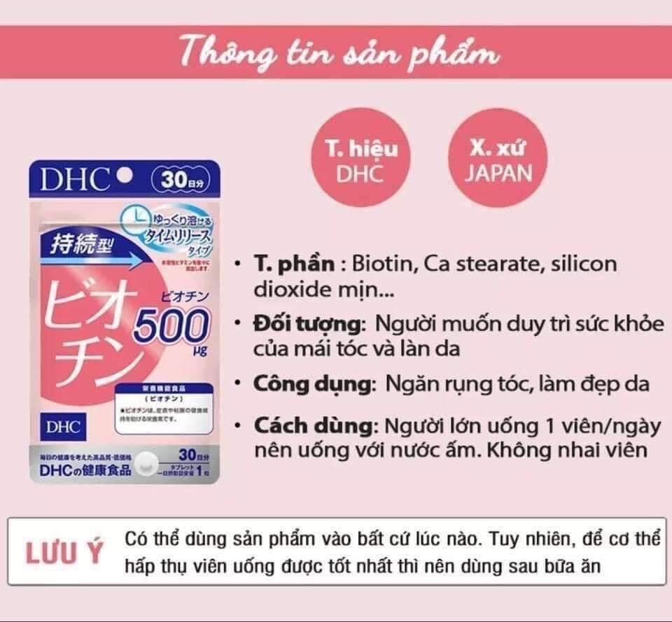 DHC BIOTIN 30 ngày