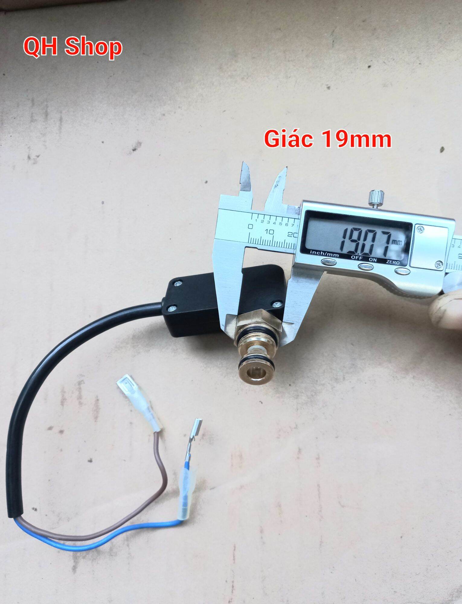 Rơ le máy rửa xe mini gia đình ren 16mm (DÙNG CHO MÁY RỬA XE CHỈNH ÁP)