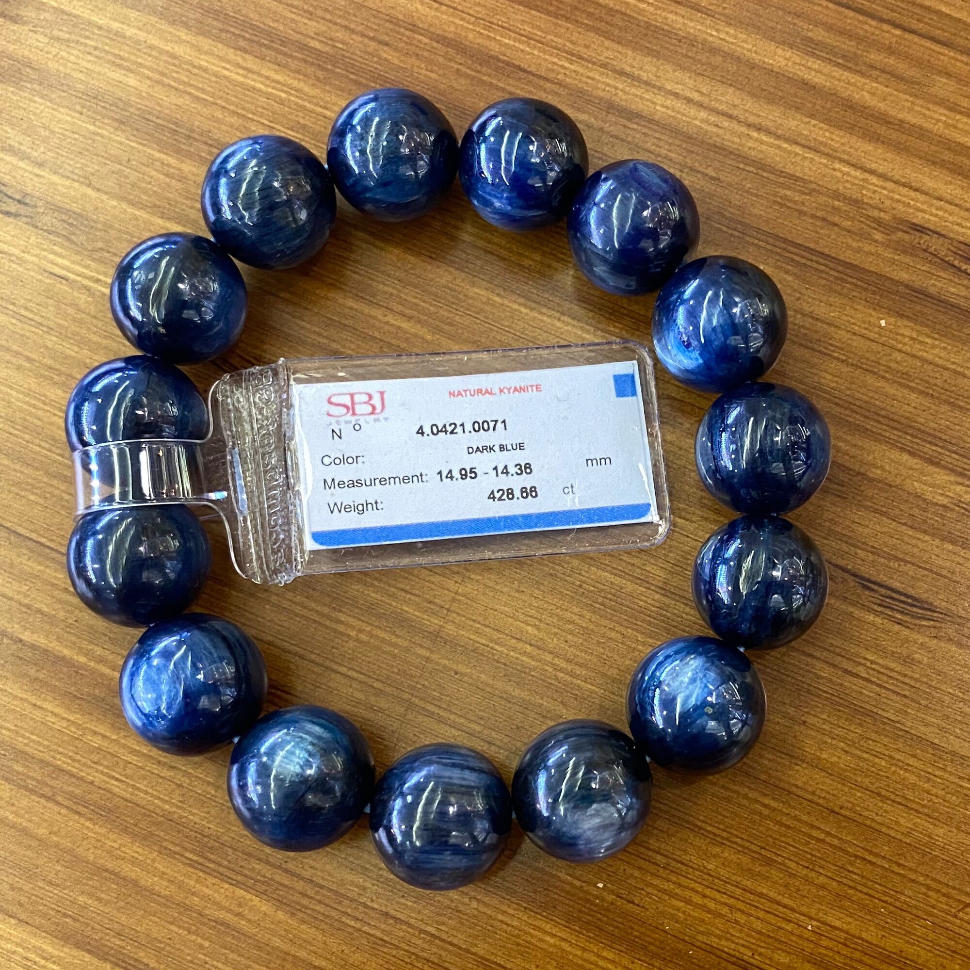 VÒNG ĐÁ #KYANITE - SHAPPIRE NƯỚC