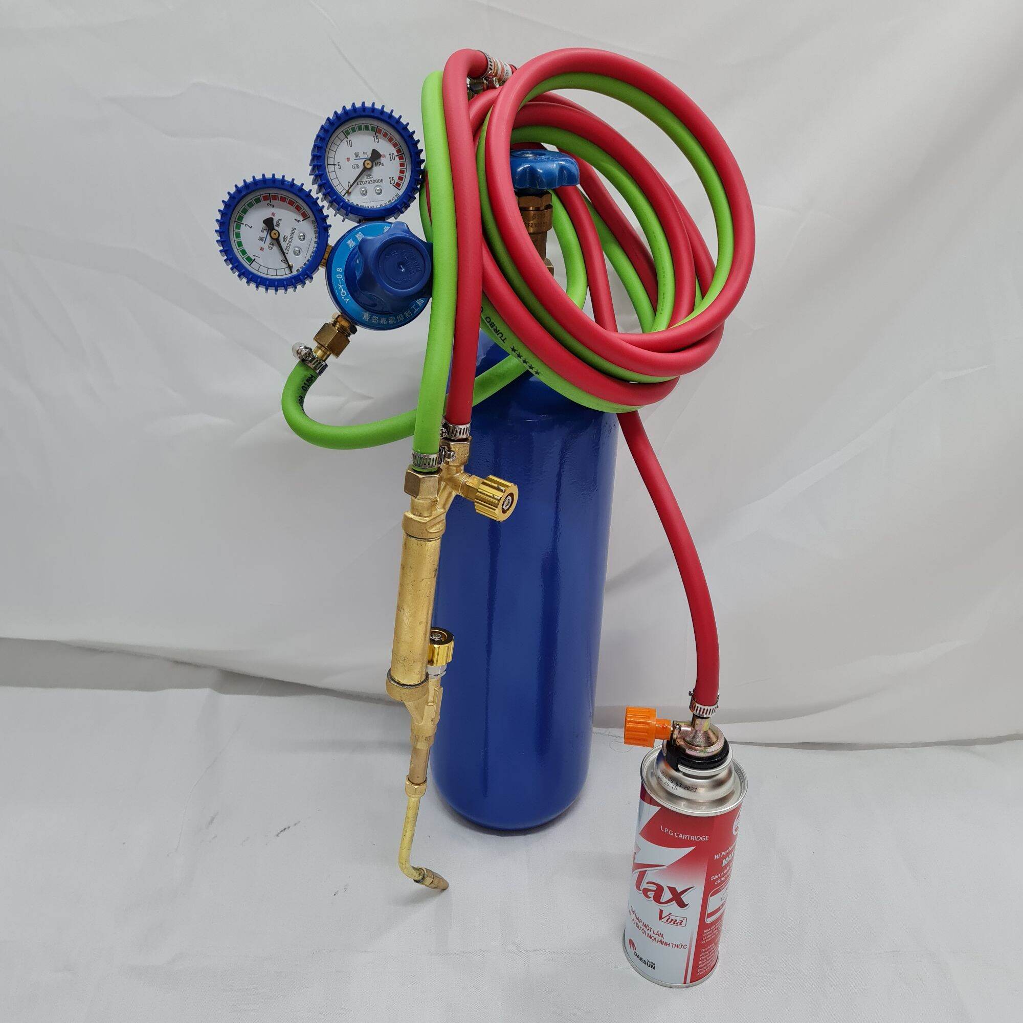 Gas Welding Set (Oxygen + Gas) for Refrigeration Technicians