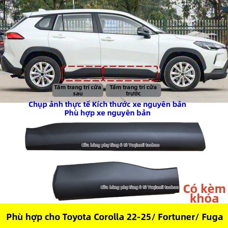 N3 Toyota Corolla Cross 22-26 Years Front And Rear Door Lower Guard Anti-Collision Decoration Plate