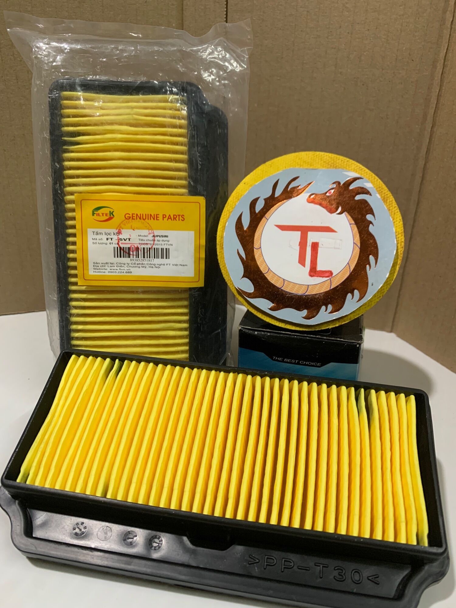 Lọc gió sirius - fupiter. 5VT (loại xịn)