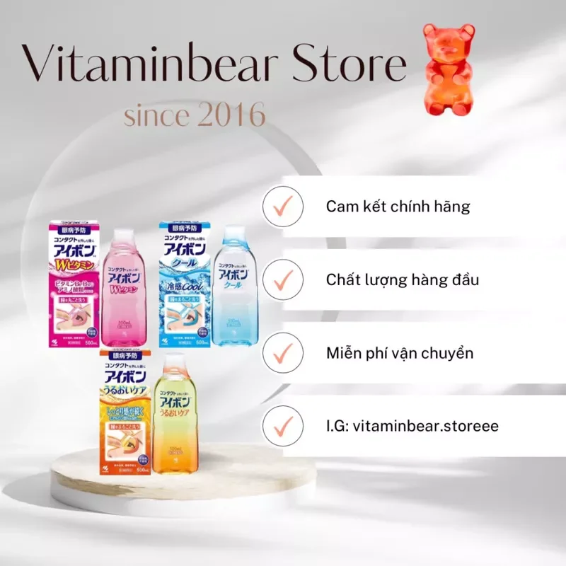 Nước rửa mắt Eyebon của nhật 500ml