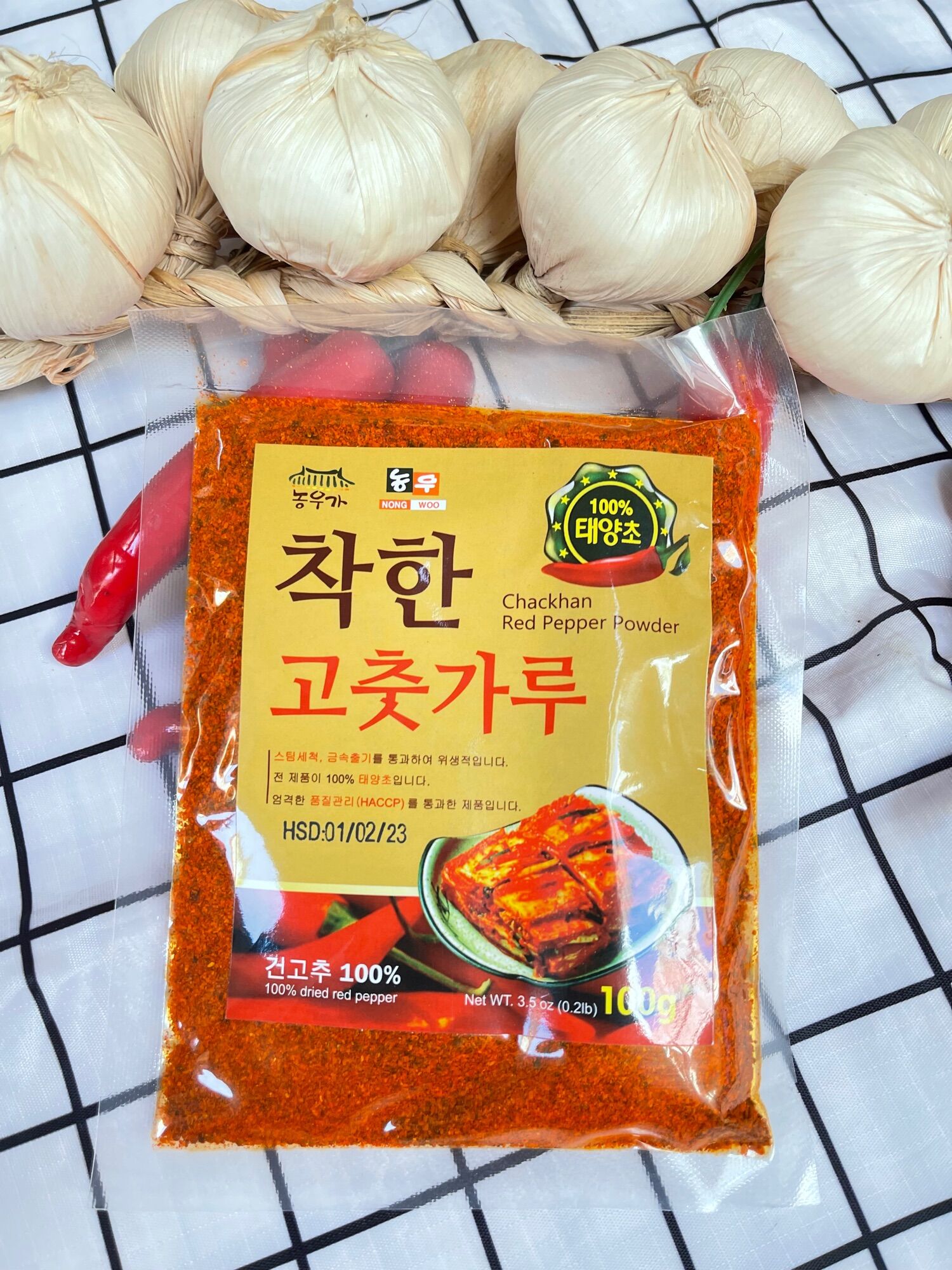 Bột ớt hàn quốc 100gram
