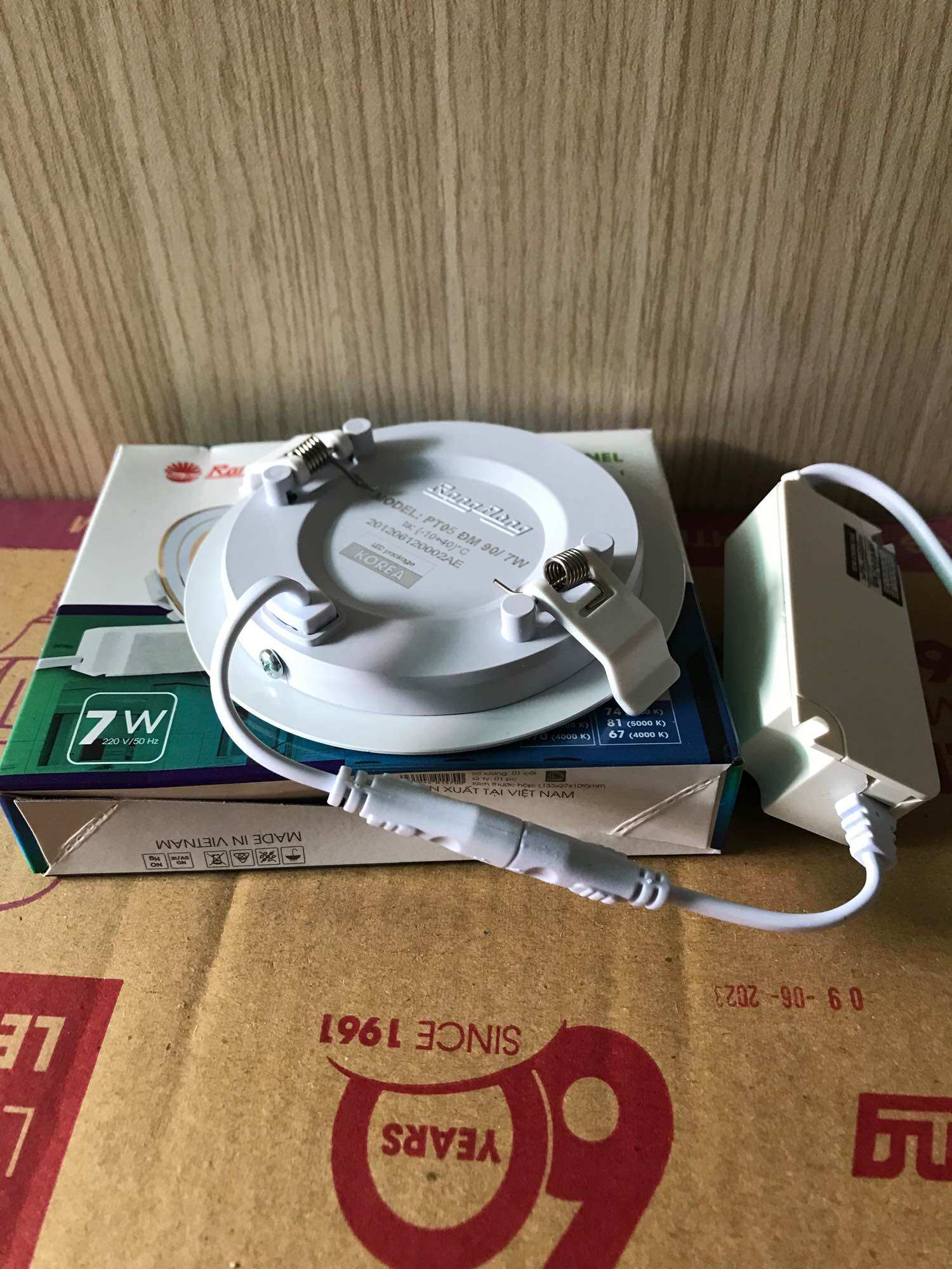 Đèn âm trần 7w/90 Rạng Đông