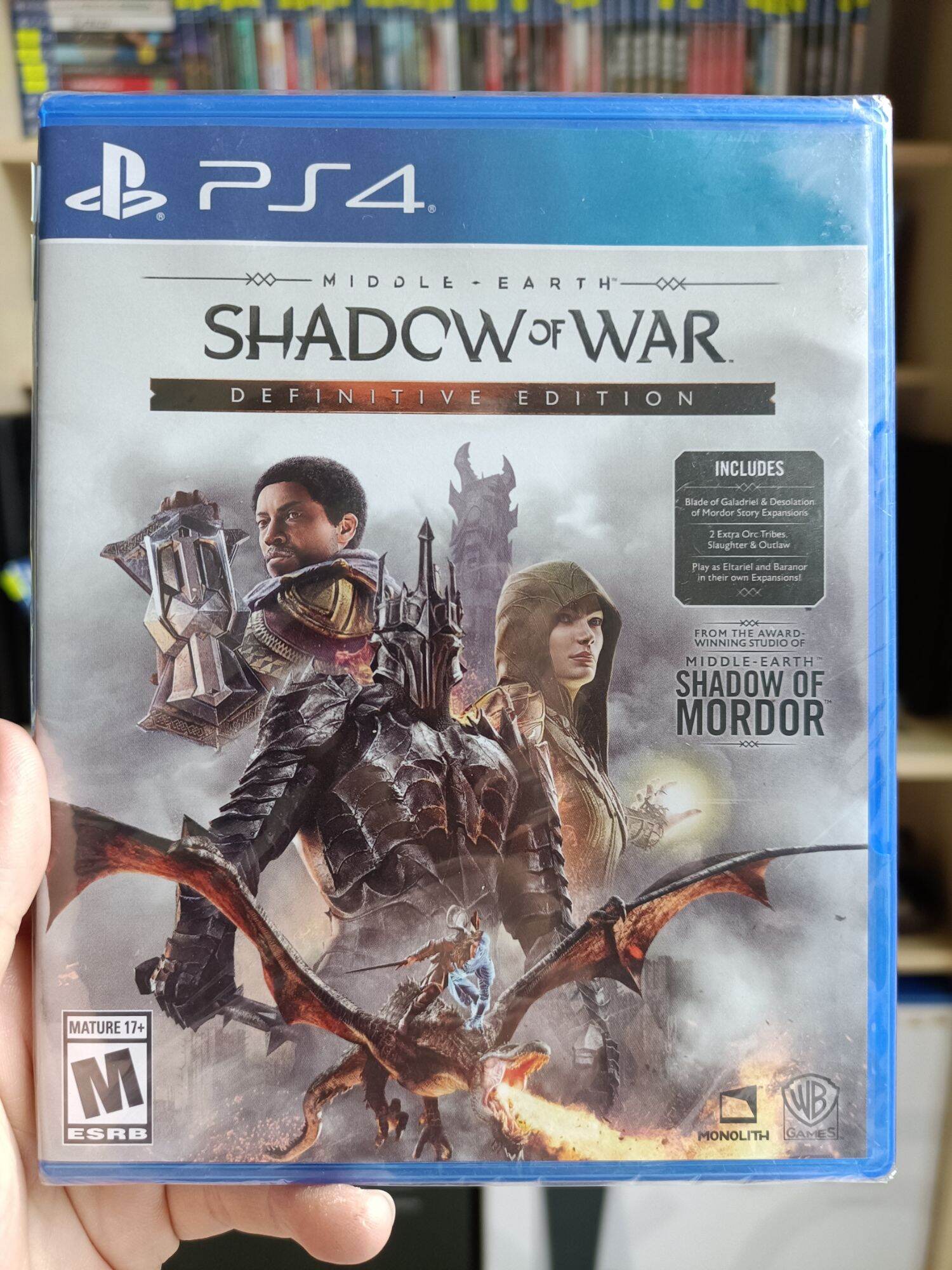 Đĩa Game PS4 | Shadow of War Definitive Edition Full DLC