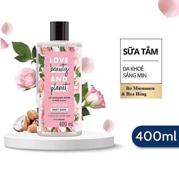 Sữa tắm cao cấp Love Beauty and Planet 400ml