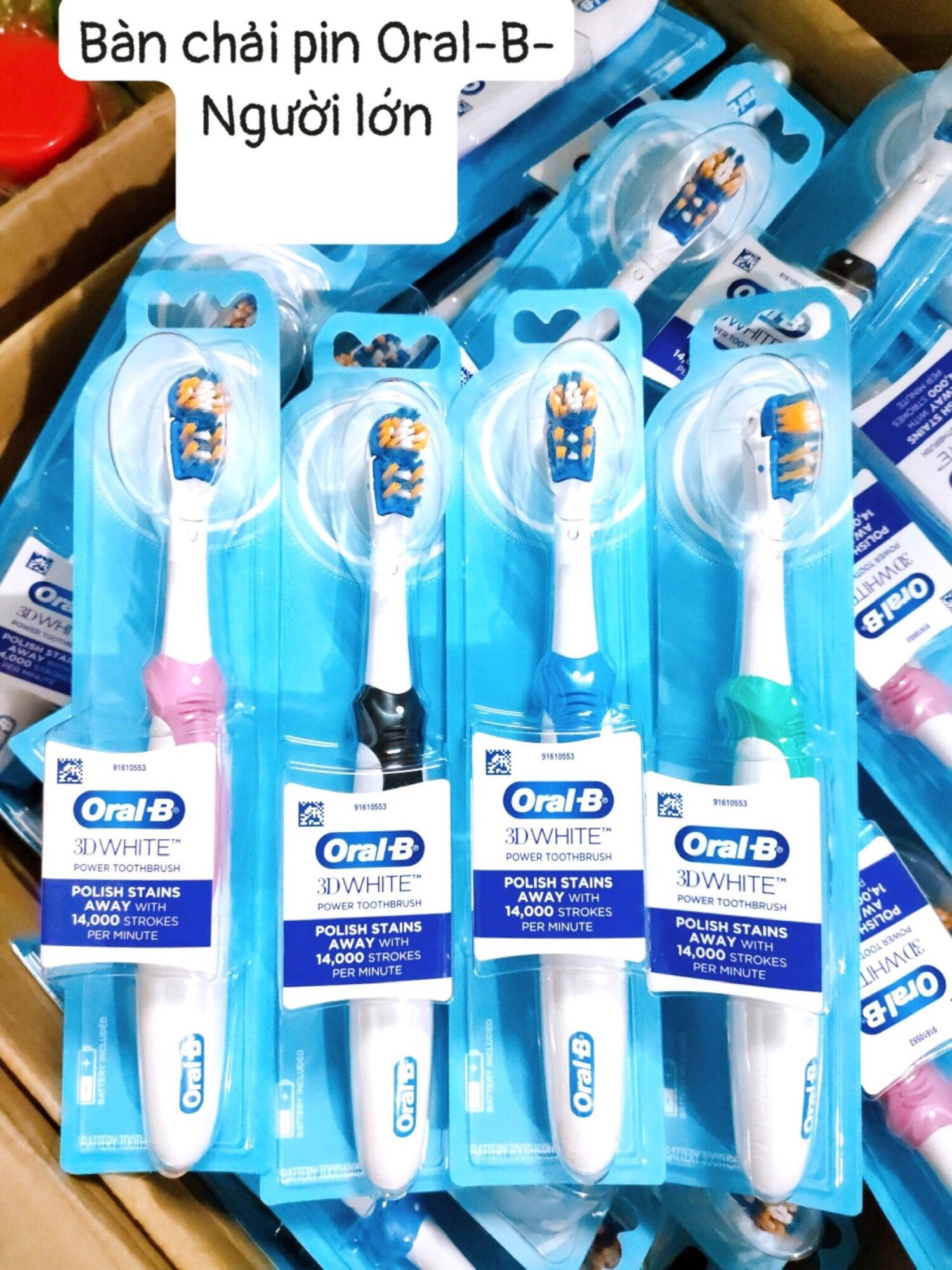BÀN CHẢI PIN ORAL-B TỪ MỸ
