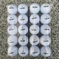 Túi 10 quả bóng golf HONMA màu trắng chính hãng độ mới 90% (có vết xước)